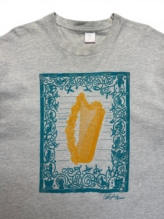 1995 Fruit Of The Loom Shirt Patrick Gallagher Grau XL