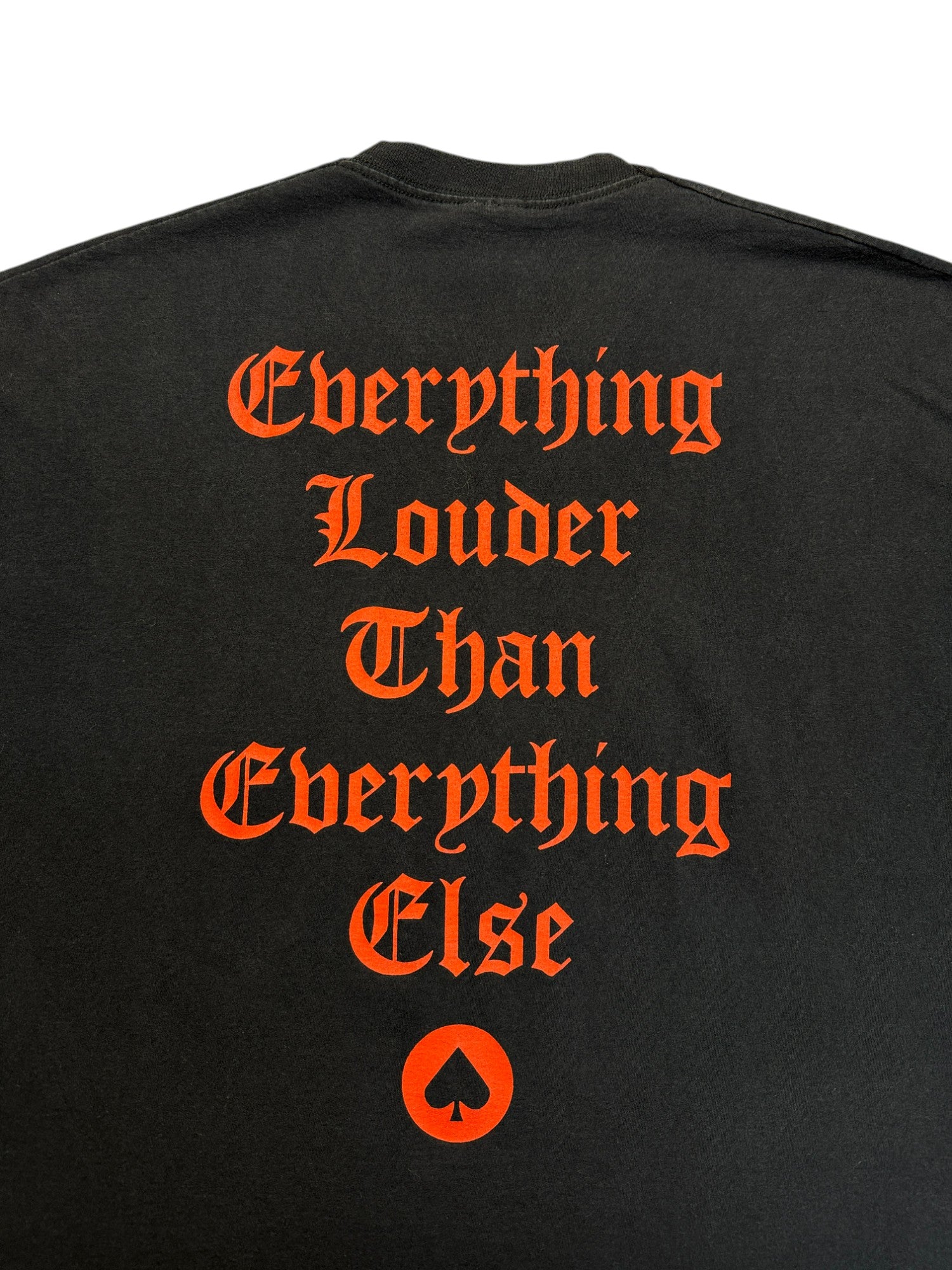 2003 Fruit Of The Loom Shirt Motörhead "Everything louder than everything else" Schwarz XL