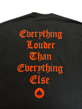 2003 Fruit Of The Loom Shirt Motörhead "Everything louder than everything else" Schwarz XL