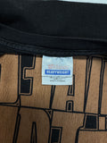 90s Hanes Shirt Death Threat Connecticut Hardcore-Band Schwarz L