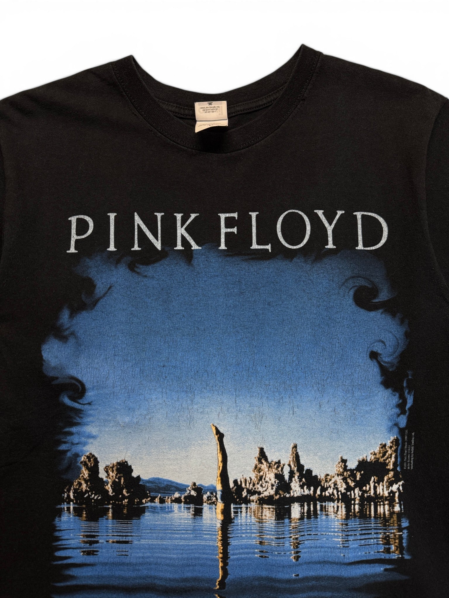 2001 Anvil Shirt Pink Floyd "Wish You Were Here" Schwarz M