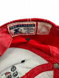 Vintage Starter Cap 90s Pinstripe Chicago Bulls Made In Korea Rot One Size