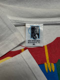 1994 GEM Shirt Woodstock Single Stitch Sleeve Made In USA Weiß XL