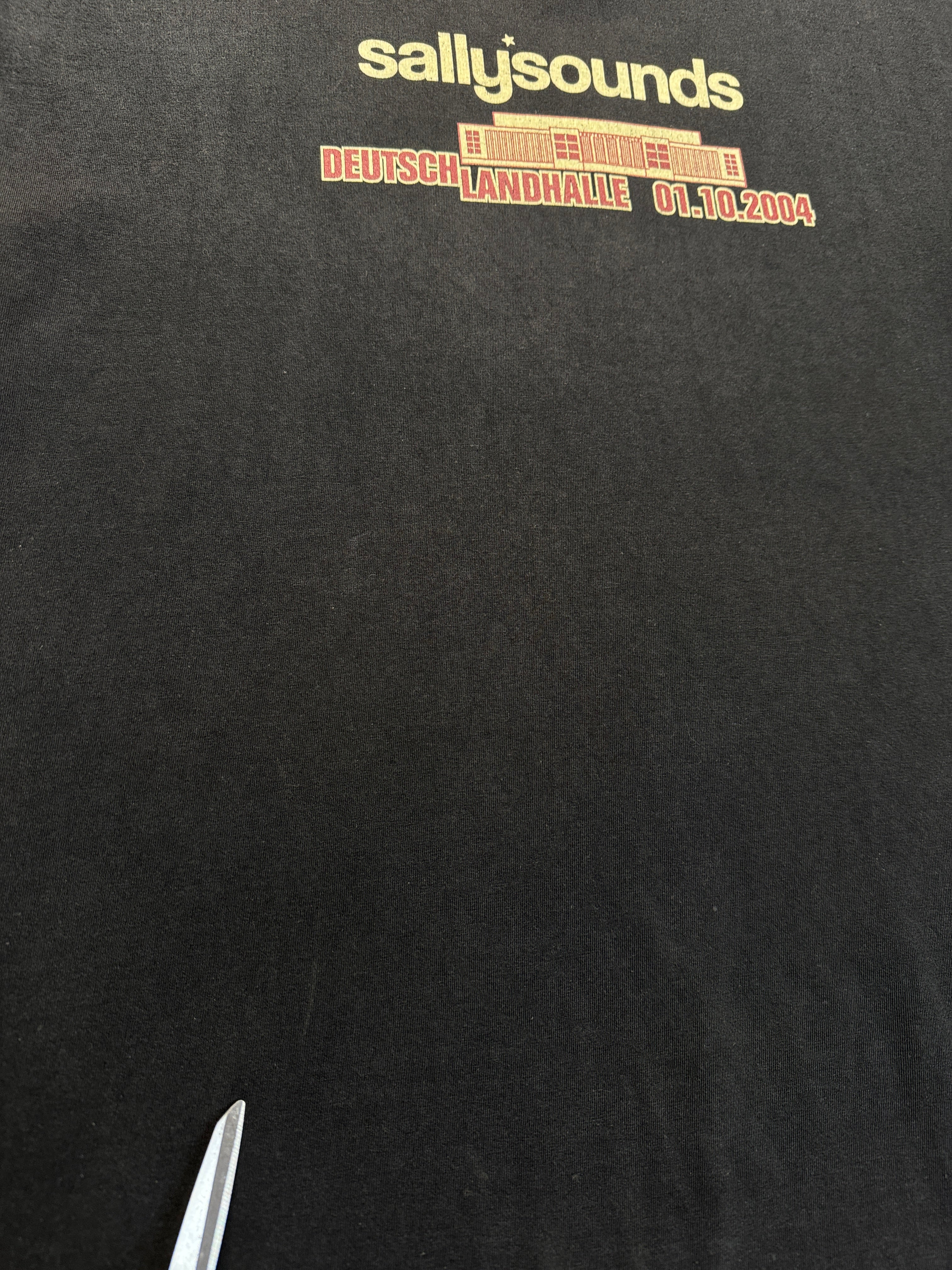2004 Fruit Of The Loom Shirt Sally Sounds Festival Blau XL