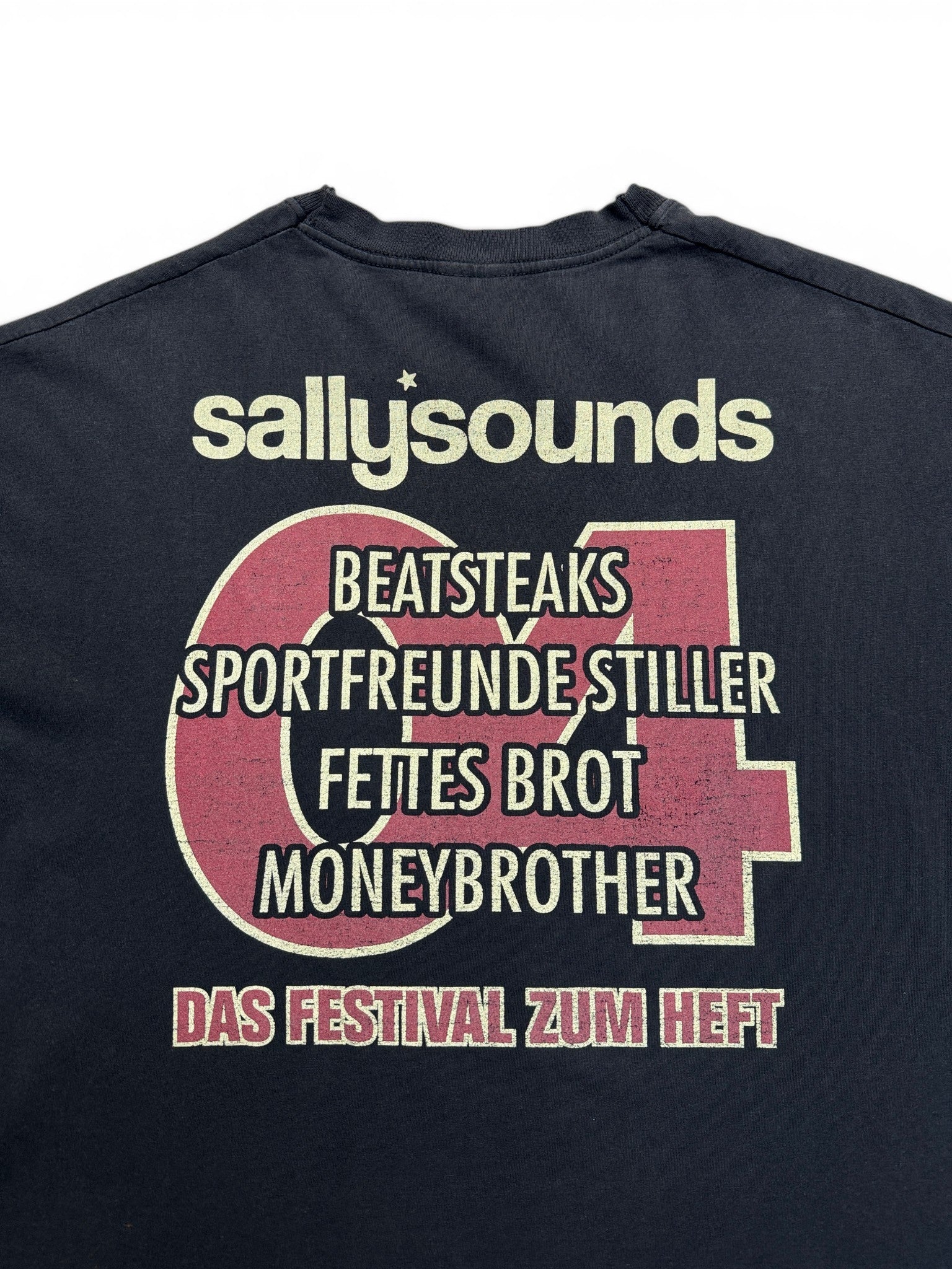 2004 Fruit Of The Loom Shirt Sally Sounds Festival Blau XL