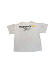1994 GEM Shirt Woodstock Single Stitch Sleeve Made In USA Weiß XL