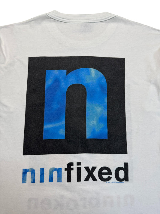Rare! 1994 Sierra Promos Shirt NIN "NIN broken -NIN fixed" Weiß XL
