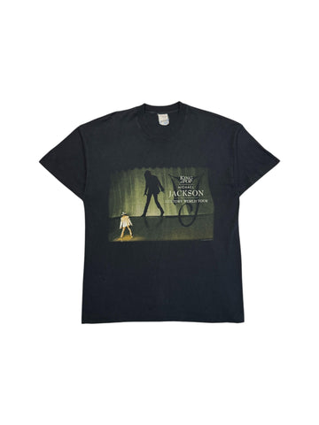 1997 Screen Stars Tourshirt Michael Jackson History World Tour Single Stitch Schwarz XL