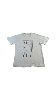 Vintage Amnesty International T-Shirt 80s Picasso Motiv Grau Single Stitch XL-XXL - RareRags