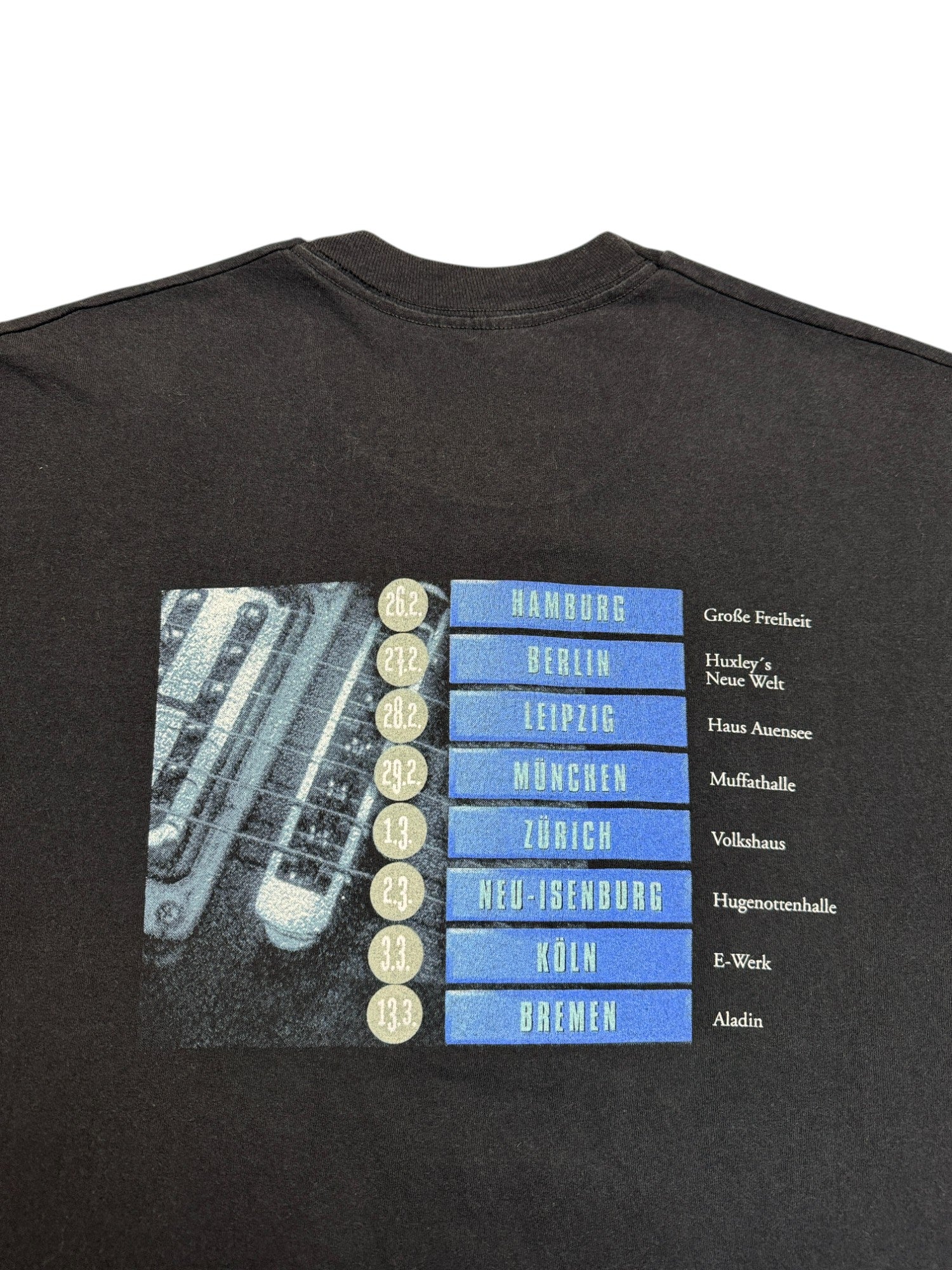 1996 Tourshirt Peter Maffay Single Stitch Schwarz M-L