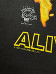 1996/97 Murina Tourshirt Kiss "Alive/Worldwide" Made In USA Single Stitch Sleeve Schwarz L