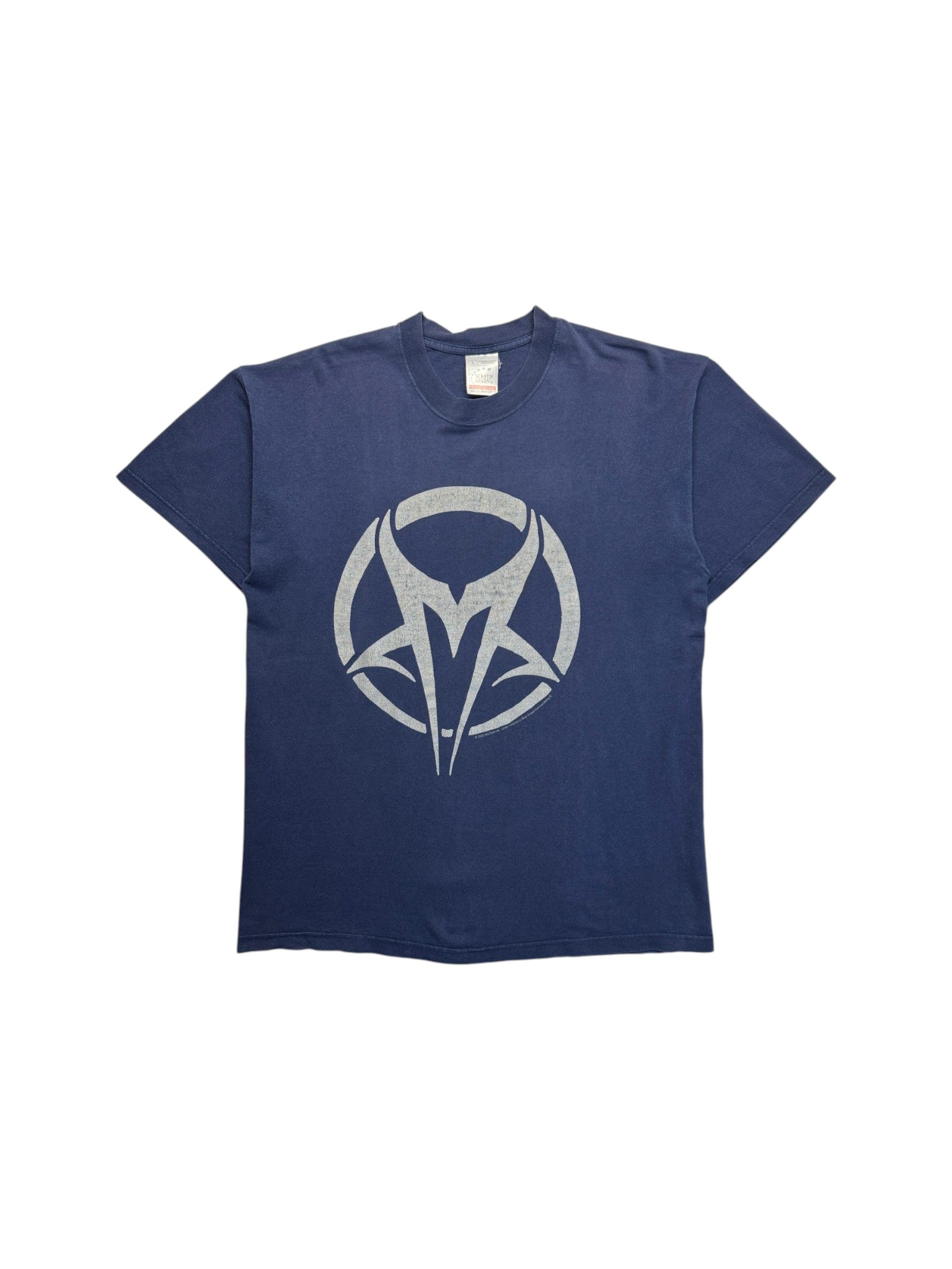 2000 Screen Stars Shirt Mudvayne Dunkelblau L