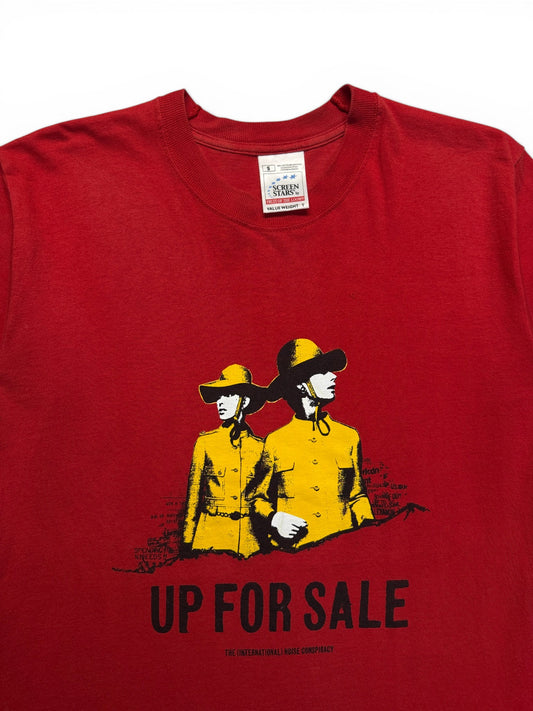 2000 Screen Stars Shirt The (International) Noise Conspiracy Rot S