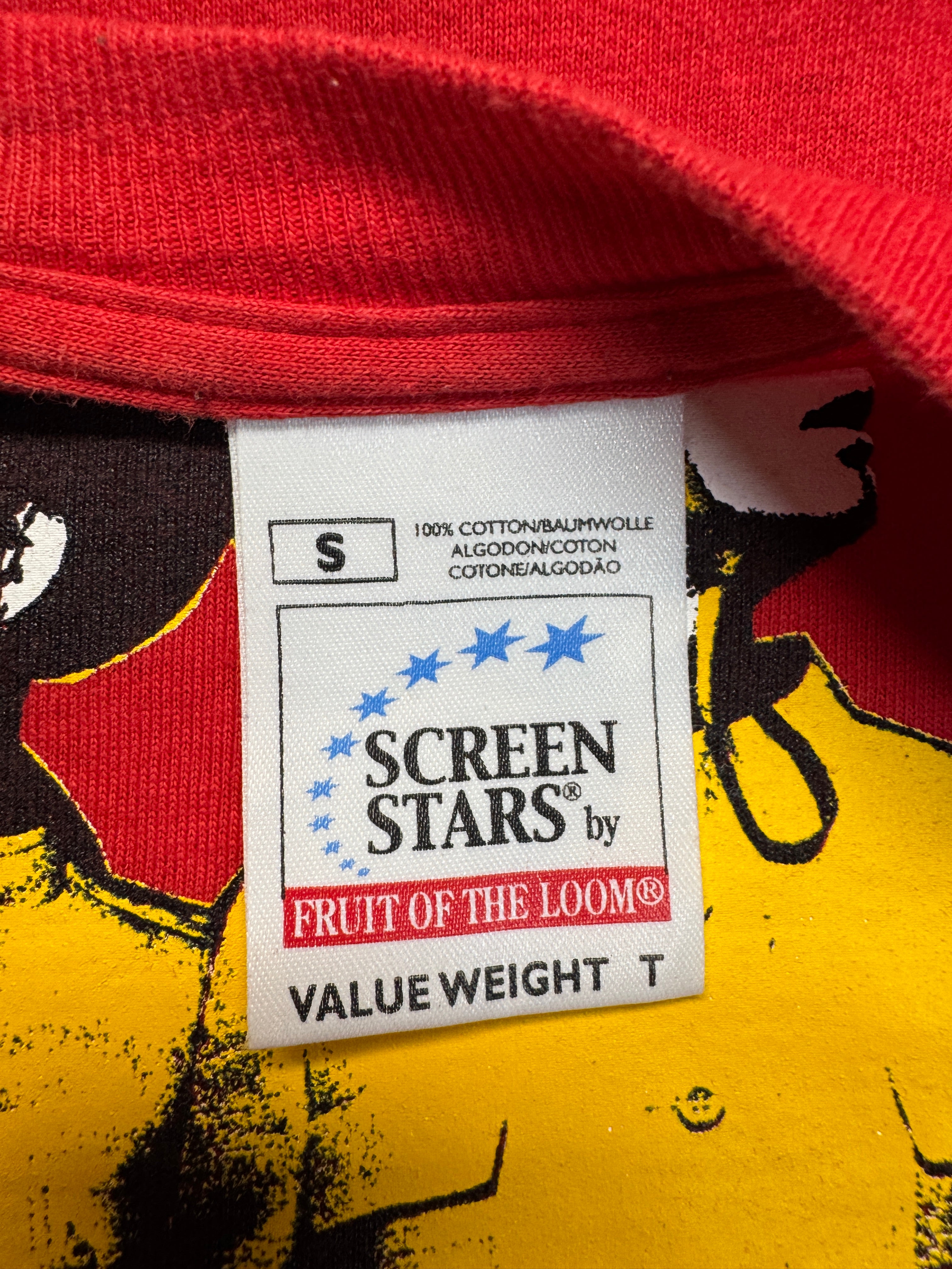 2000 Screen Stars Shirt The (International) Noise Conspiracy Rot S
