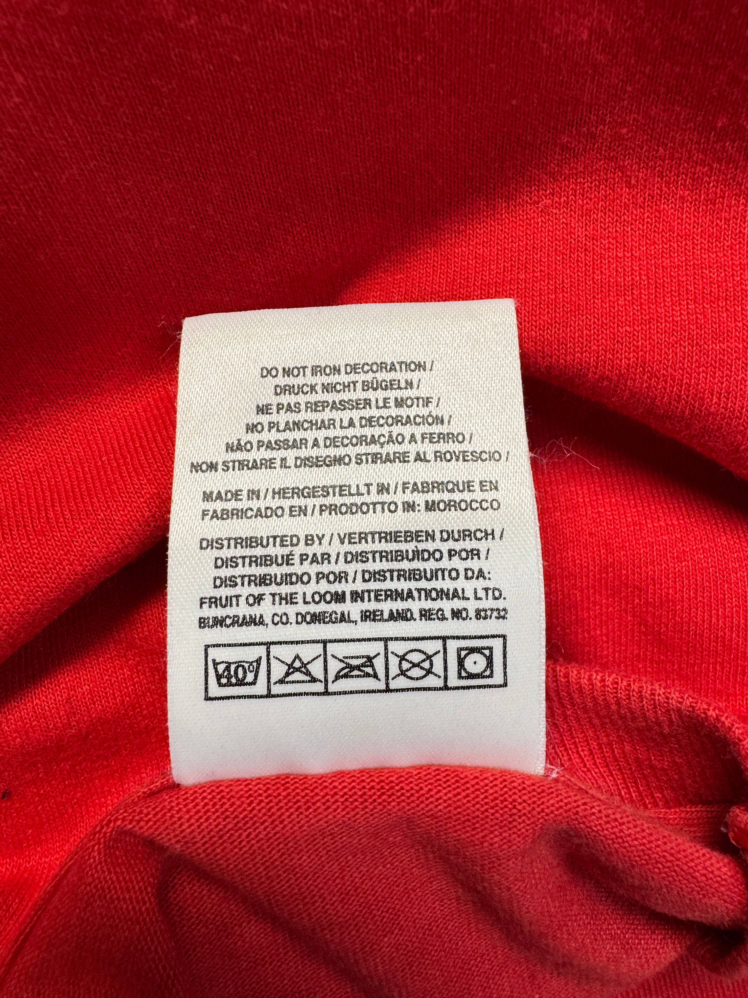 2000 Screen Stars Shirt The (International) Noise Conspiracy Rot S