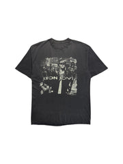 1992 Brockum Shirt Bon Jovi "Keep the Faith" Single Stitch Schwarz L-XL