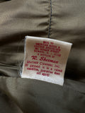 70s Schott Bros. Inc. Fliegerjacke US Navy G-1 Talon Zip Dunkelbraun 42