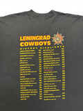 2002 Leningrad Cowboys Shirt History Highlights Schwarz M-L