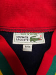 80s Lacoste Bomberjacke Made In France Reggae Dunkelblau 3/174 S-M