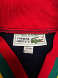80s Lacoste Bomberjacke Made In France Reggae Dunkelblau 3/174 S-M