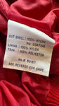 Vintage Majestic Satin Bomberjacke 90s MLB Baseball New York Yankees Made In Korea Rot M