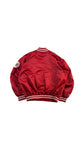 Vintage Majestic Satin Bomberjacke 90s MLB Baseball New York Yankees Made In Korea Rot M