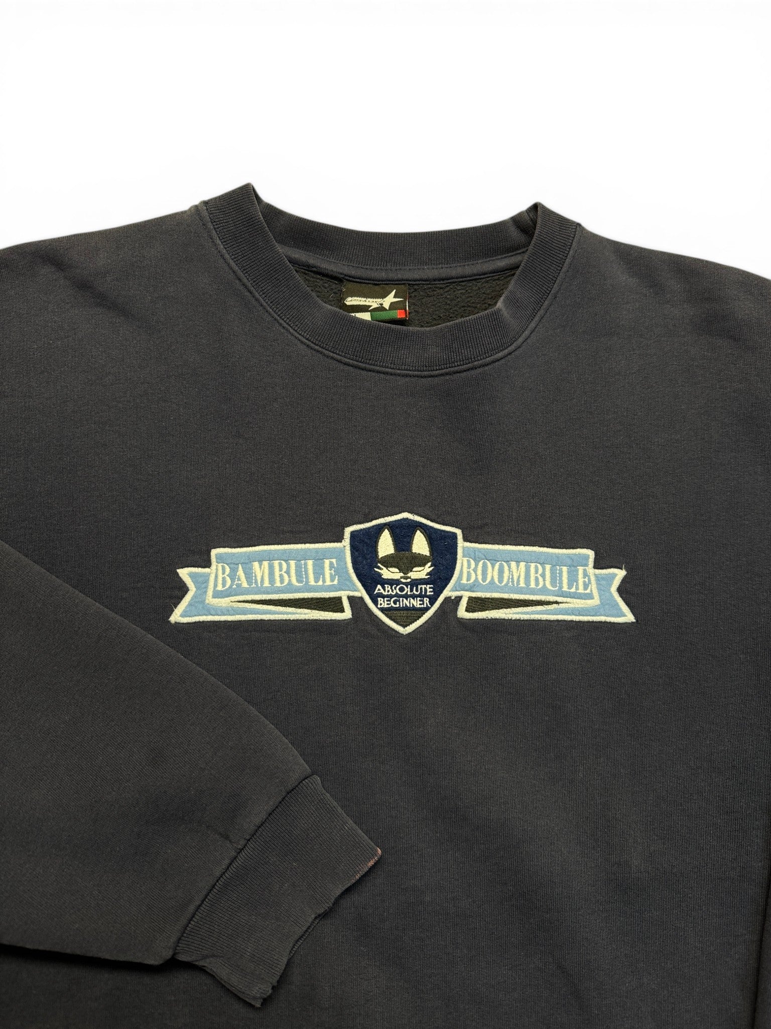 90s Eimsbush Sweater Absolute Beginner Bambule Boombule Dunkelblau L