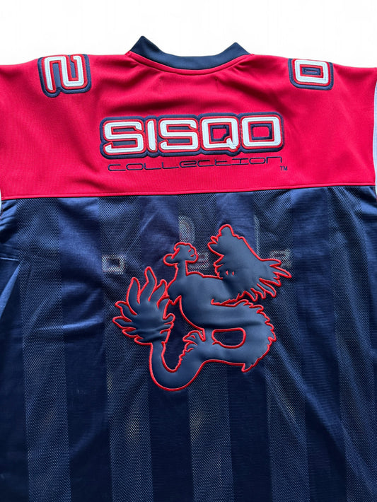 Vintage Sisqo Collection Jersey 1999 02 Dunkelblau Rot XL
