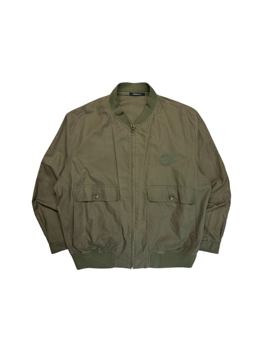 90s Burberrys Blouson Dunkelgrün/Olive L