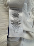 Ralph Lauren Damen Pullover 1/3 Reißverschluss Terry/Frottee Weiß Blau S
