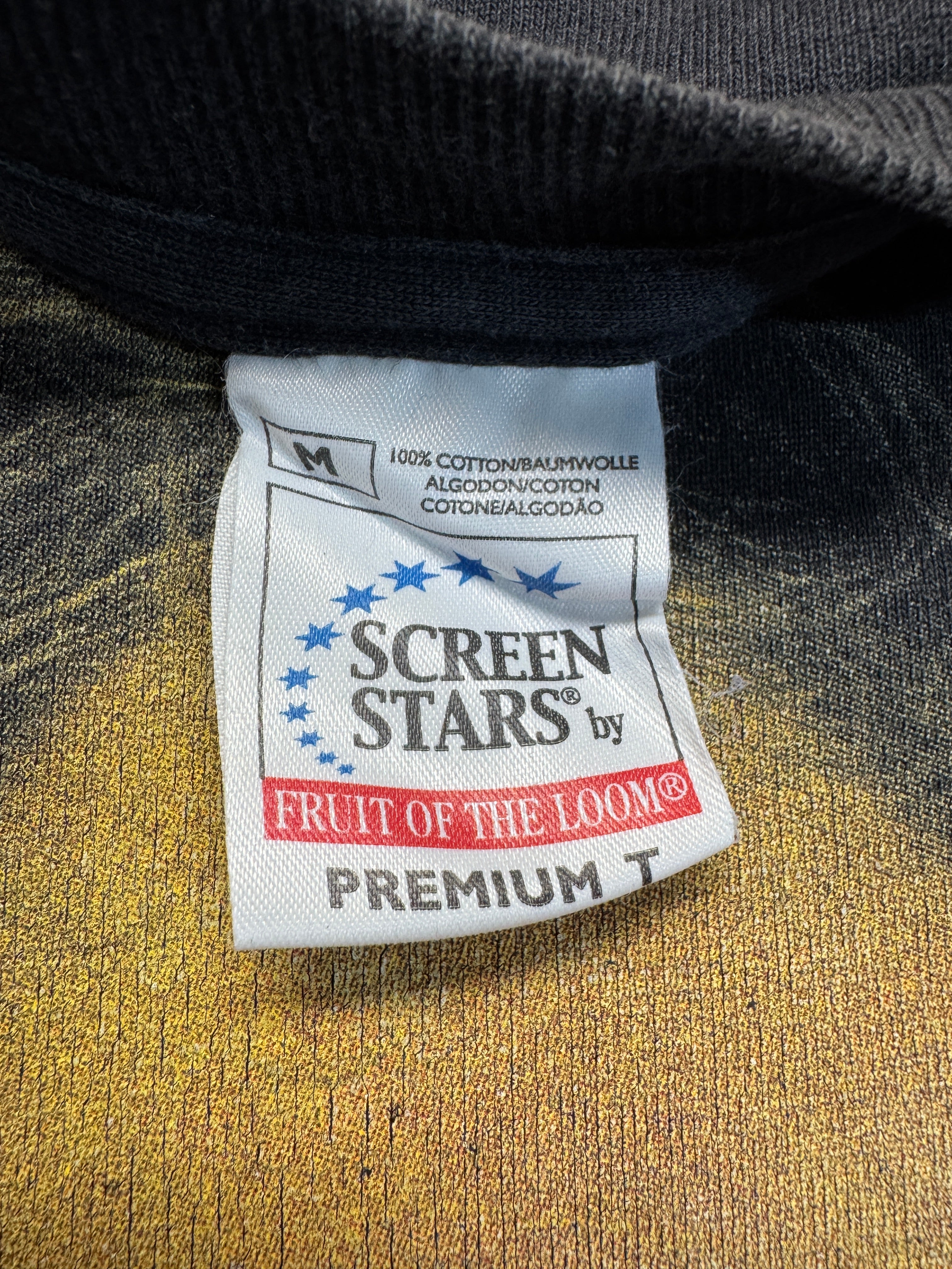 2000 Screen Stars Shirt Peter Maffay "Bis ans Ende der Welt" Schwarz M
