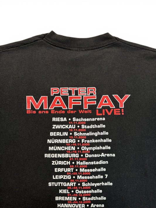 2000 Screen Stars Shirt Peter Maffay "Bis ans Ende der Welt" Schwarz M