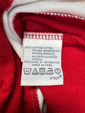 90s Ralph Lauren Poloshirt Crest Logo #3 Rot XXL