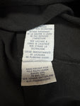 90s Ralph Lauren Poloshirt Crest Logo Schwarz XXL