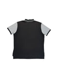 90s Ralph Lauren Poloshirt Crest Logo Schwarz XXL