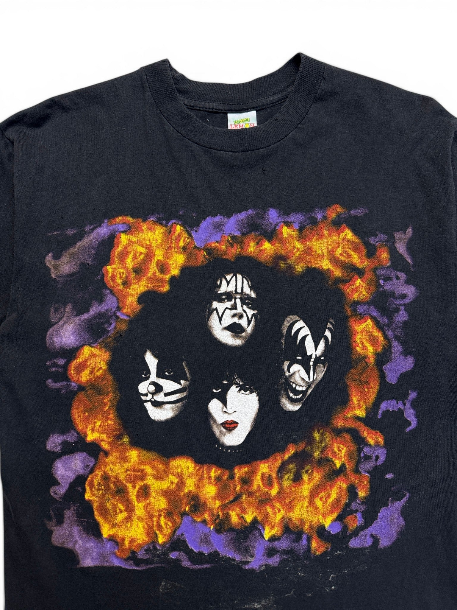 1996/97 Tour Shirt Kiss "Alive Worldwide" Single Stitch Schwarz L