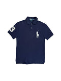 90s Ralph Lauren Poloshirt Big Pony #3 Dunkelblau S