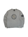 90s Polo Jeans Co. By Ralph Lauren Strickpullover Puff Print Made In Fiji Grau L