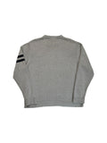 90s Polo Jeans Co. By Ralph Lauren Strickpullover Puff Print Made In Fiji Grau L