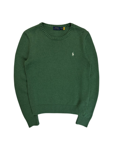 Ralph Lauren Strickpullover Rundhals Basic Grün M