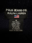 90s Polo Jeans Co. By Ralph Lauren Damen Flaggenpullover Wolle Made In Hong Kong Dunkelblau M