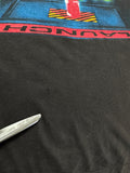1990 Tour Shirt Megadeth Single Stitch Schwarz L-XL