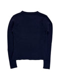 90s Polo Jeans Co. By Ralph Lauren Damen Flaggenpullover Wolle Made In Hong Kong Dunkelblau M