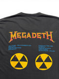 1990 Tour Shirt Megadeth Single Stitch Schwarz L-XL