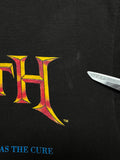 1990 Tour Shirt Megadeth Single Stitch Schwarz L-XL