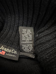 90s Polo Jeans Co. By Ralph Lauren Rollkragenpullover Heavy Knit Made In Hong Kong Dunkelblau XL