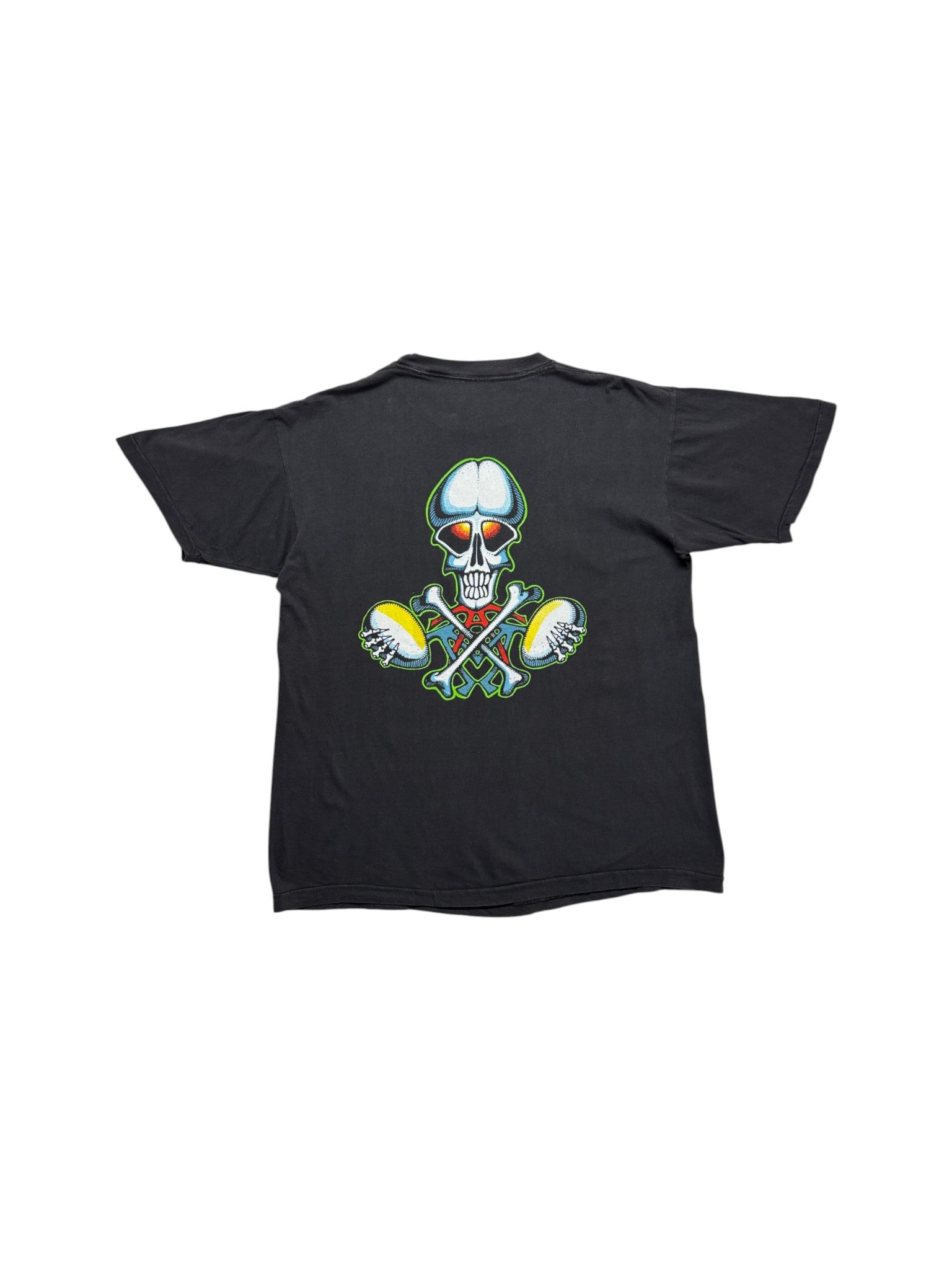 Rare! 1990 Grateful Dead Shirt Aoxomoxoa Shrooms Single Stitch Schwarz L-XL
