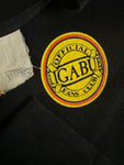 Vintage Shirt 1999 "Ligabue Fanclub" Single Stitch Schwarz M-L