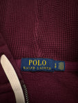 Ralph Lauren Zip-Hoodie Basic Dunkelrot S