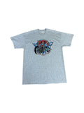 Vintage Screen Stars Shirt 90s "Triumph, big twins in Norfolk" Single Stitch Grau XL